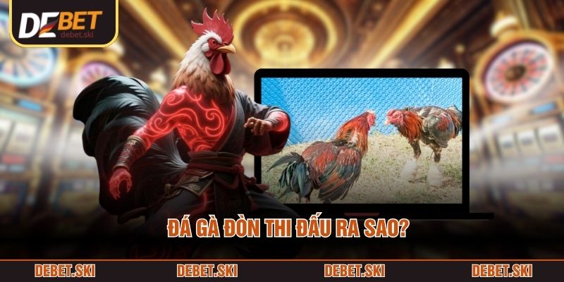 Đá gà đòn thi đấu ra sao?